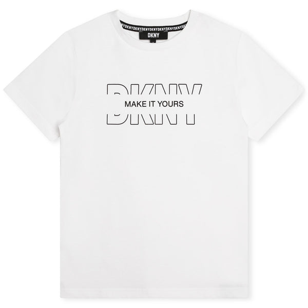 DKNY Contrasting print t-shirt