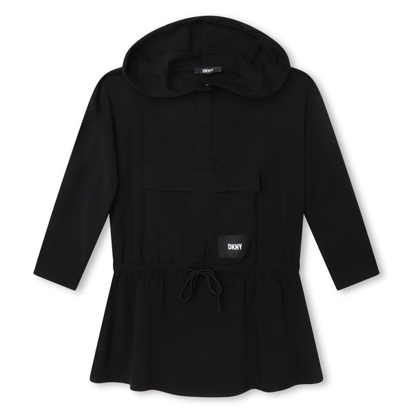 DKNY Hooded dress