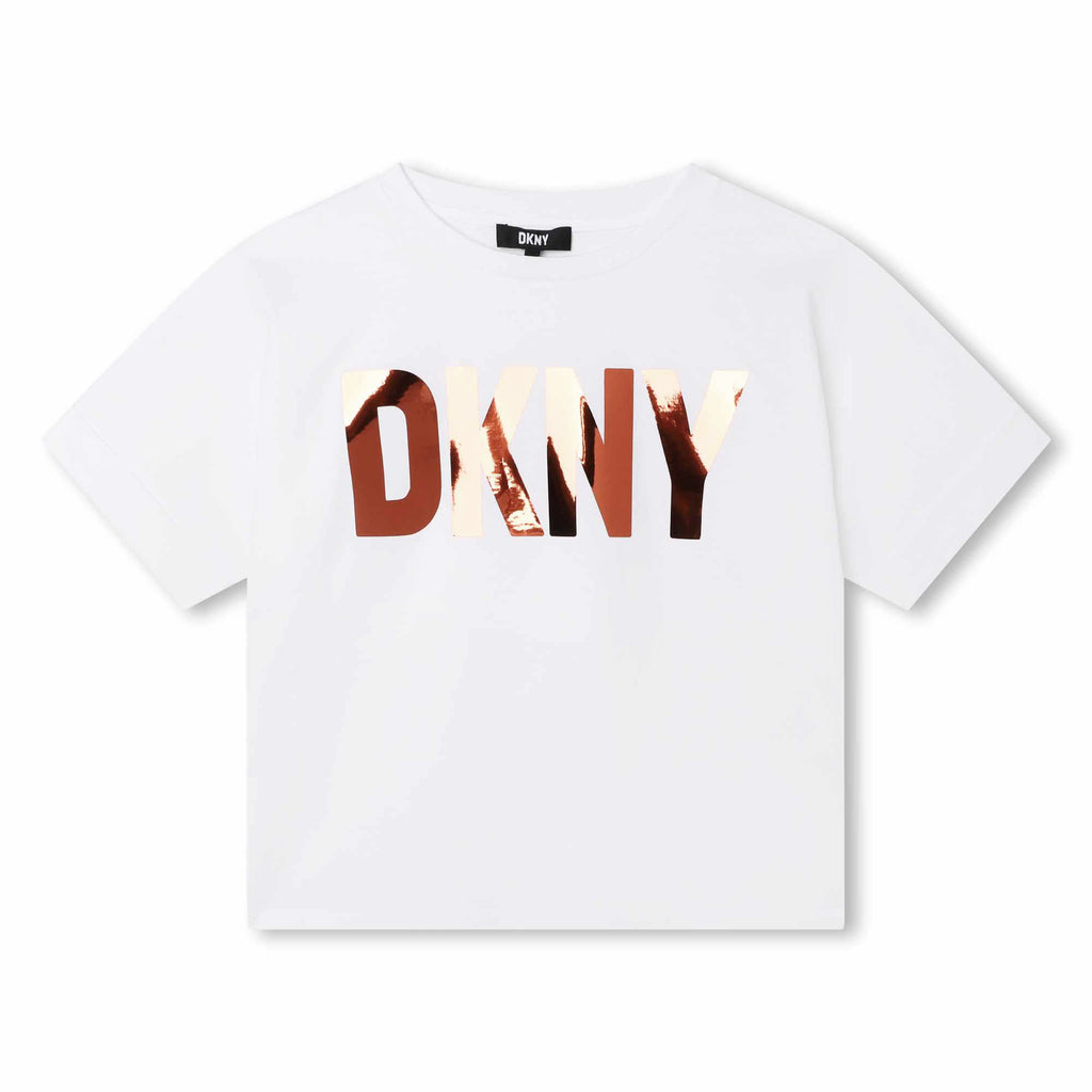 DKNY Short-sleeved cotton t-shirt