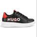 Hugo lace-up leather trainers