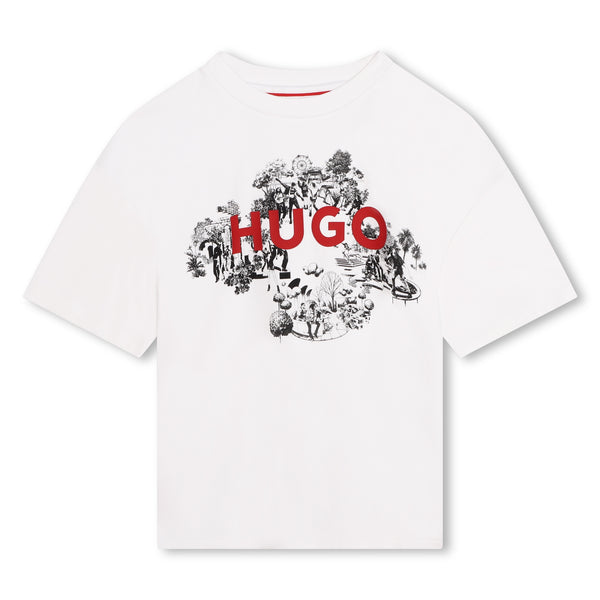 Hugo fancy print T-shirt