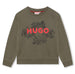 Hugo Printed fleece sweatshirt