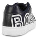 BOSS Lace-up leather trainers