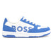 BOSS Leather lace-up trainers