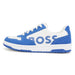 BOSS Leather lace-up trainers