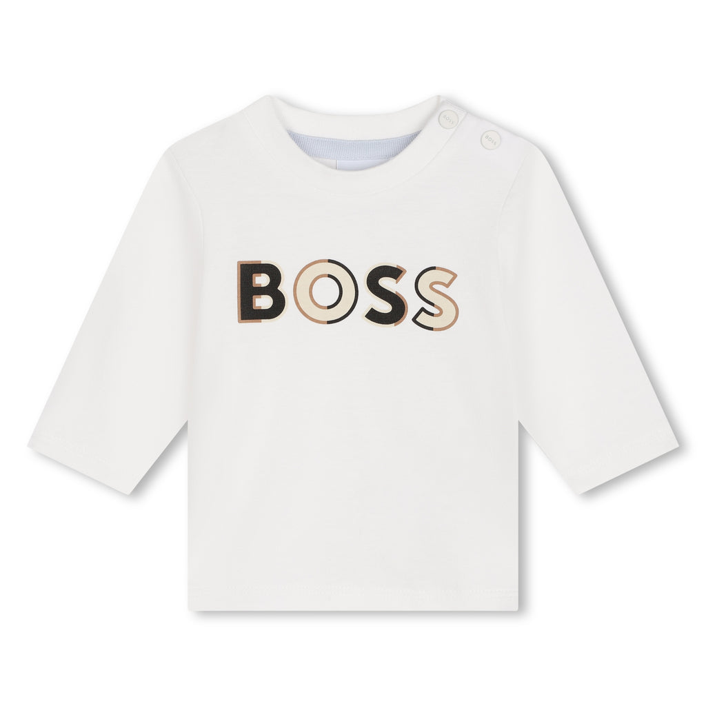 BOSS T-shirt with logo print