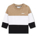 BOSS Striped cotton jumper