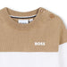 BOSS Striped cotton jumper