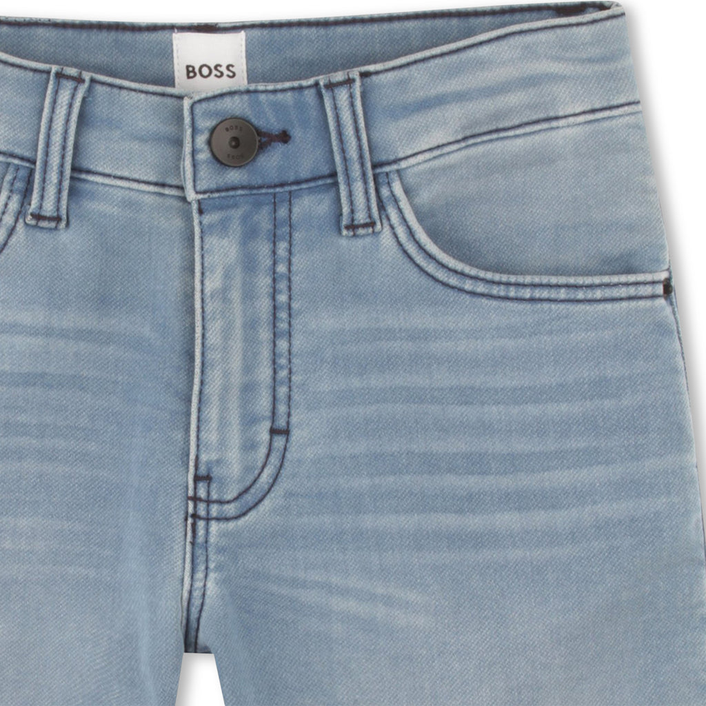 5-pocket denim shorts