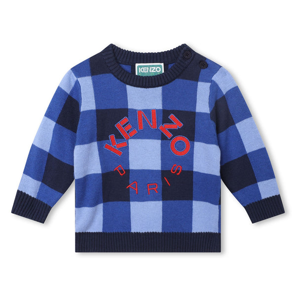 KENZO KIDS Cotton-rich jumper