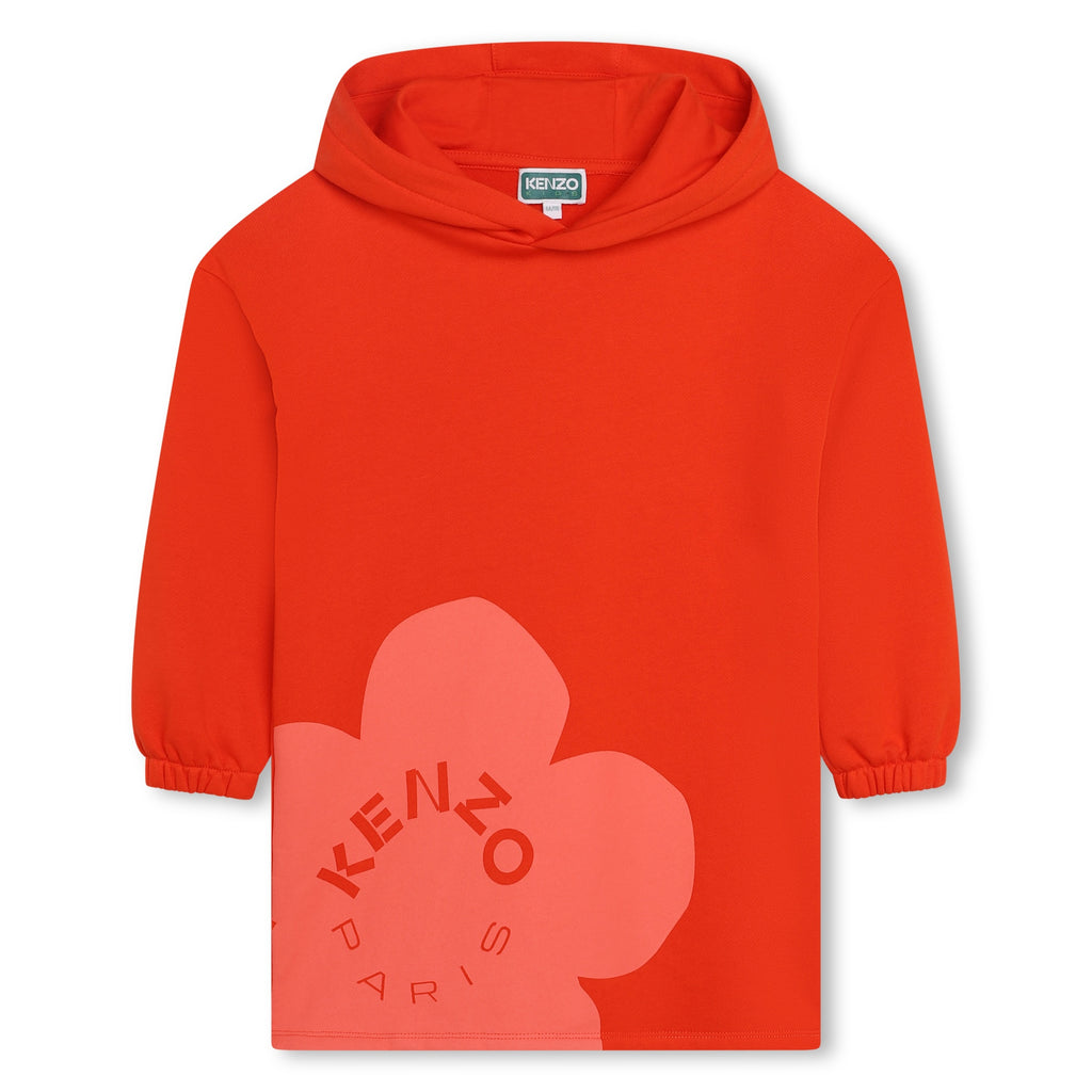 KENZO KIDS Hooded sweater dress