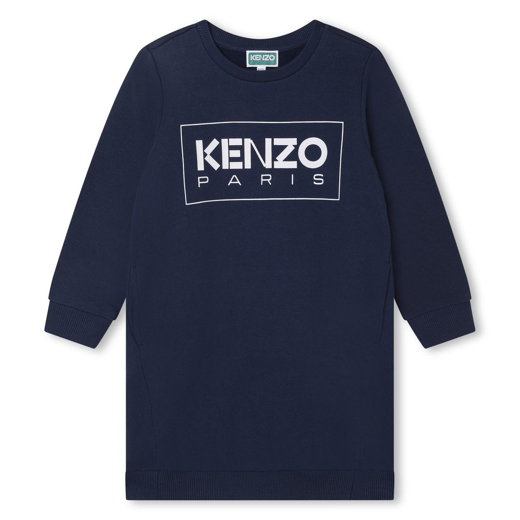 KENZO KIDS Cotton fleece dress