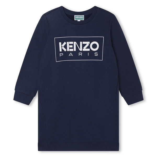 KENZO KIDS Cotton fleece dress