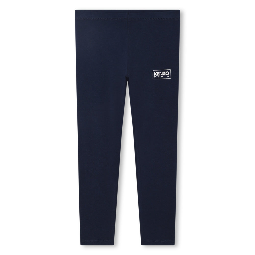 KENZO KIDS Stretch cotton leggings