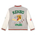 KENZO KIDS Bi-material bomber with badges