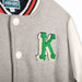 KENZO KIDS Bi-material bomber with badges