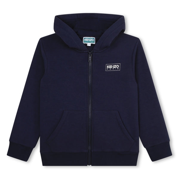 KENZO KIDS Fleece jogging cardigan