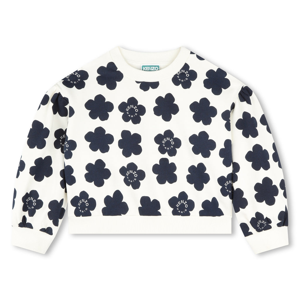 KENZO KIDS Brushed fleece sweatshirt