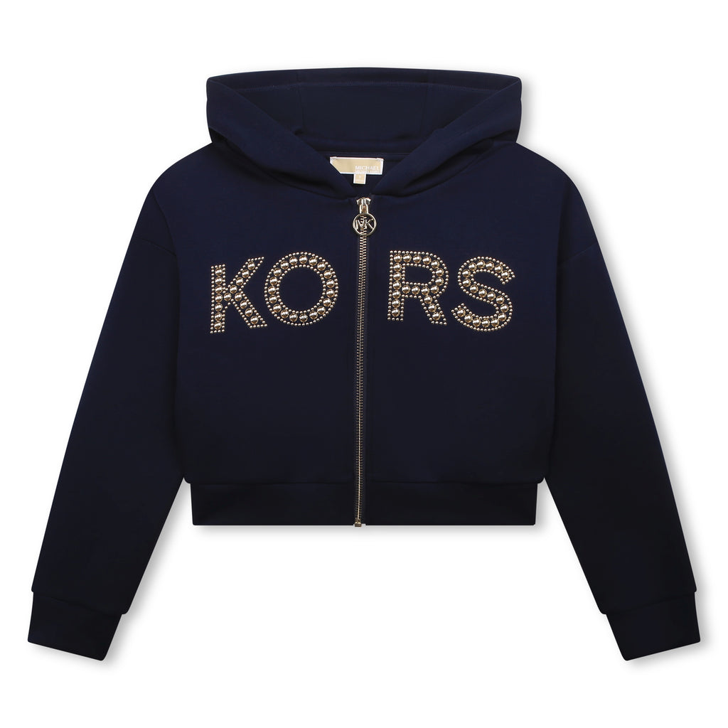 Michael Kors Hooded zip-through sweatshirt