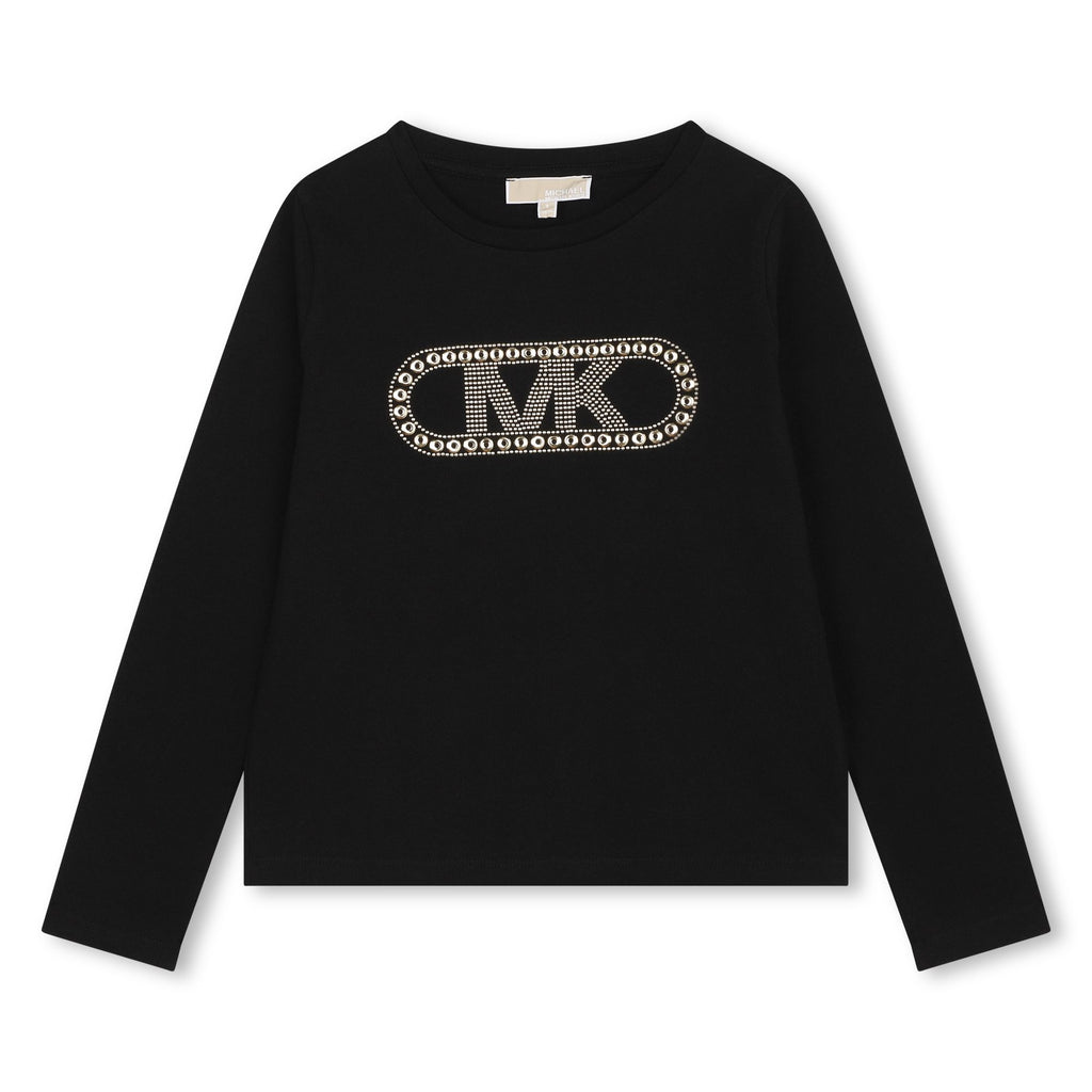 MICHAEL KORS Long-sleeved cotton T-shirt