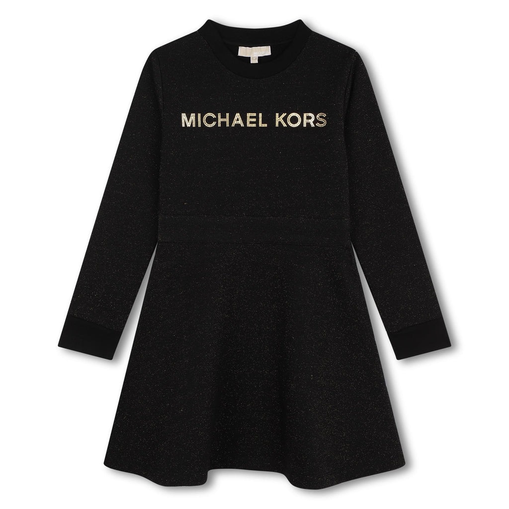 MICHAEL KORS Glittery fleece dress