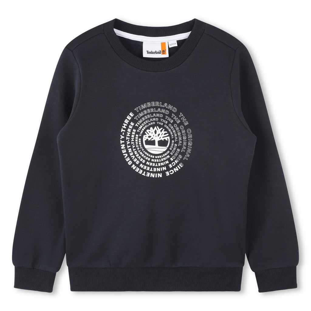 TIMBERLAND Brushed fleece sweatshirt