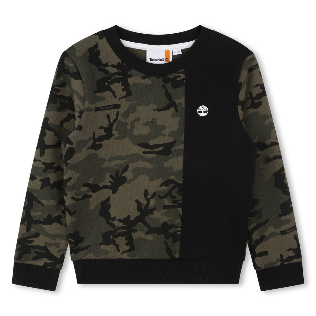 TIMBERLAND Camouflage sweatshirt