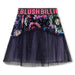 BILLIEBLUSH Pleated sequinned tulle skirt