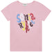 SONIA RYKIEL Teen Girls Pink Sequin Logo T-Shirt