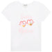 SONIA RYKIEL Teen Girls White Cotton Logo T-Shirt