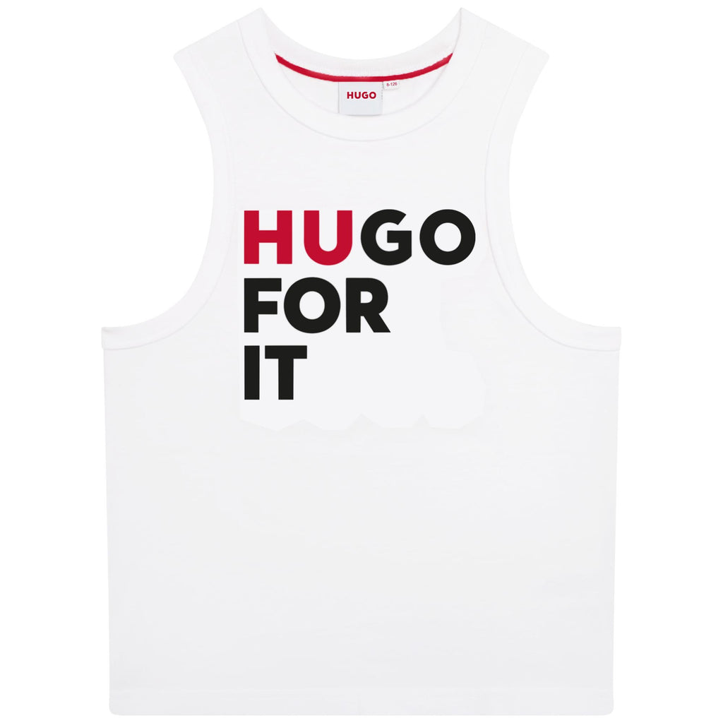 HUGO Vest top with print