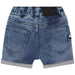 BOSS Elastic-waist denim bermudas