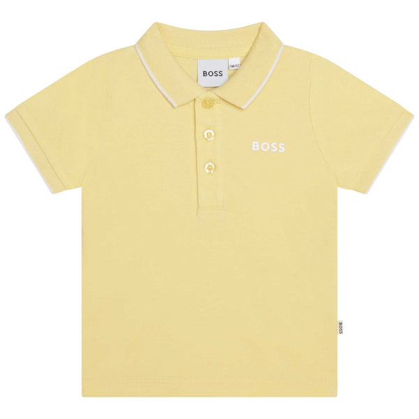 BOSS Short-sleeved cotton polo