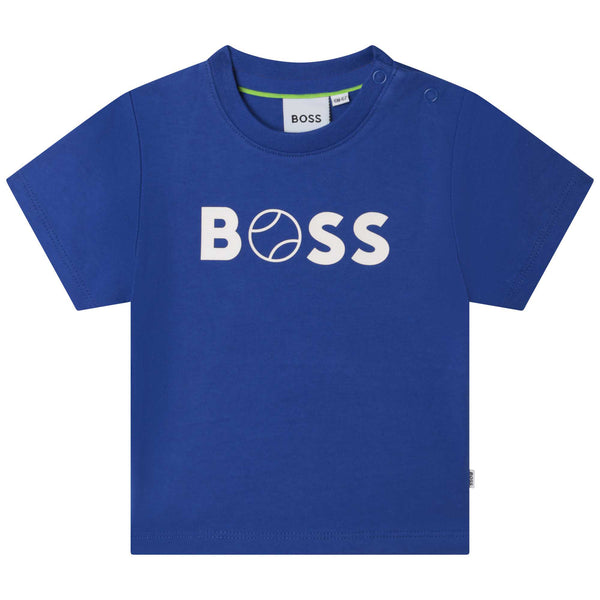 BOSS Cotton t-shirt with logo