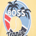 BOSS Boys Yellow Cotton Logo T-Shirt