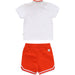 boss T-shirt and bermuda shorts set