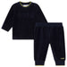 Boys Blue Velour Tracksuit