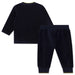 Boys Blue Velour Tracksuit