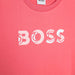 BOSS Cotton sweatshirt dress