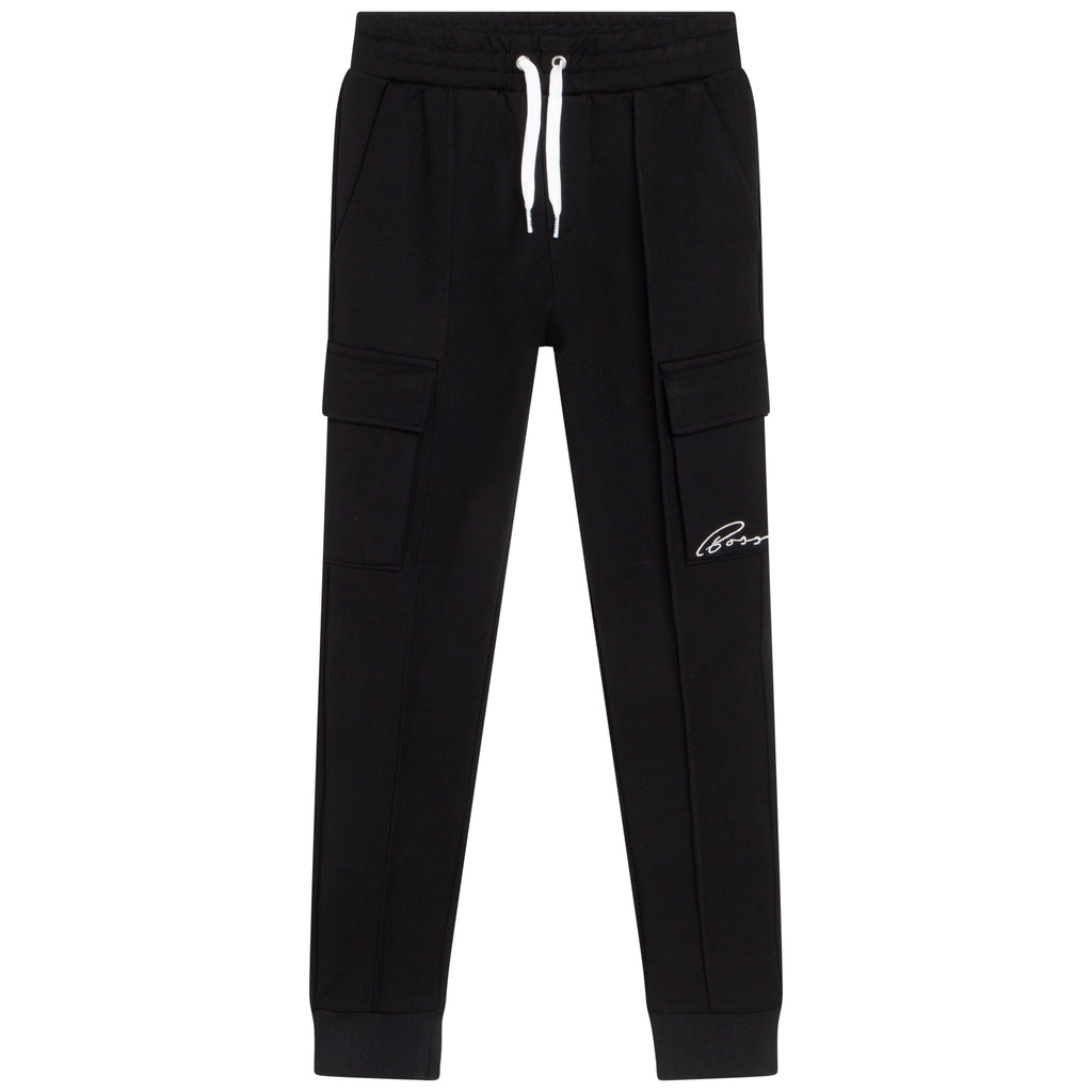 Embroidered jogging bottoms