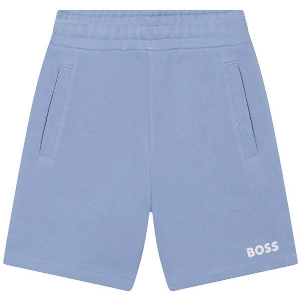 BOSS Fleece jogging bermuda shorts