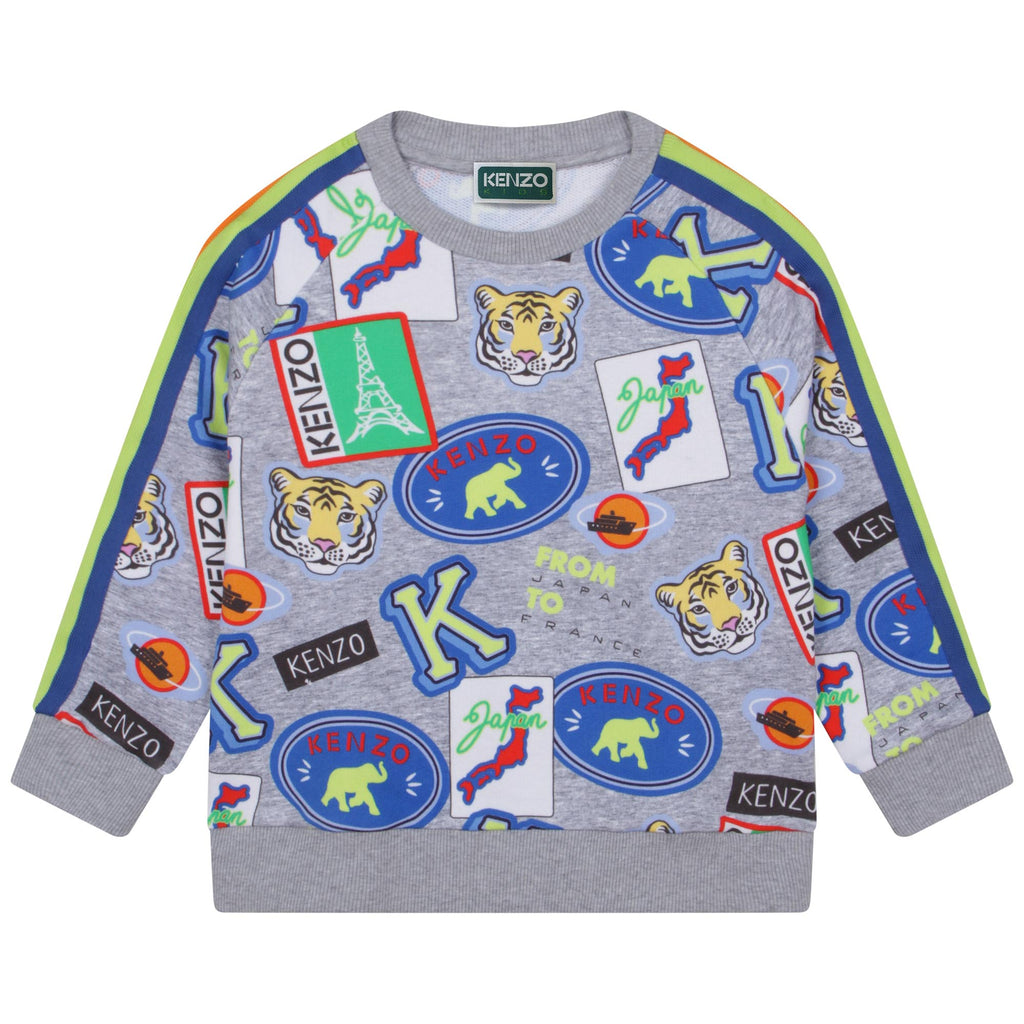 KENZO Printed cotton sweatshirt