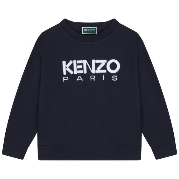 KENZO Embroidered cotton sweatshirt