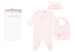 Pyjamas, bib and hat set