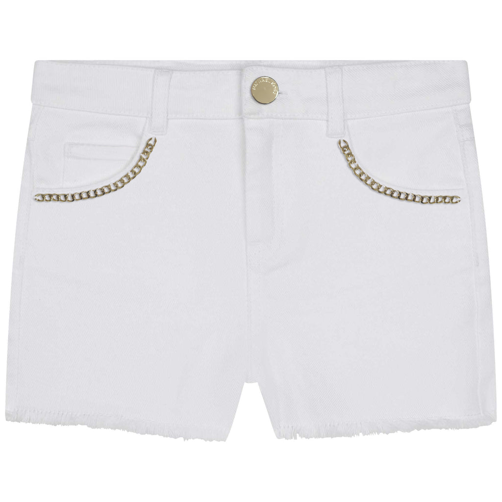 MICHAEL KORS Frayed denim shorts