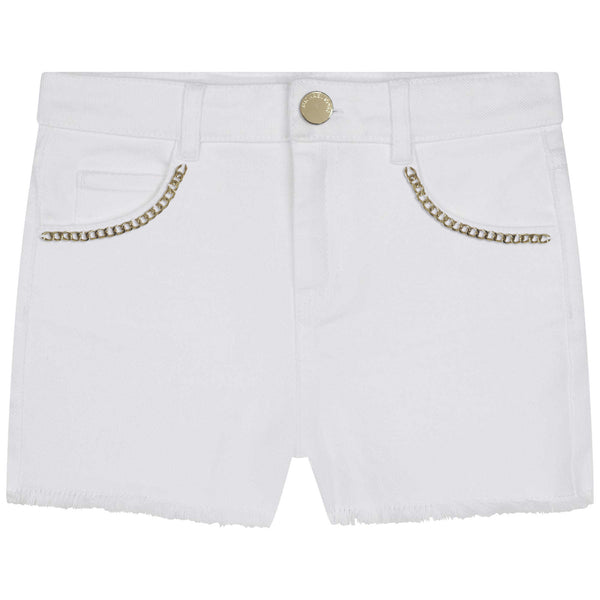 MICHAEL KORS Frayed denim shorts