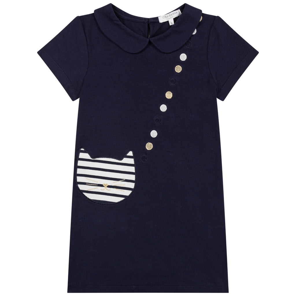 CHARABIA NAVY DRESS