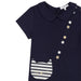 CHARABIA NAVY DRESS