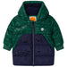 Two-tone puffer jacket