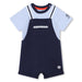 TIMBERLAND T-shirt and dungarees outift